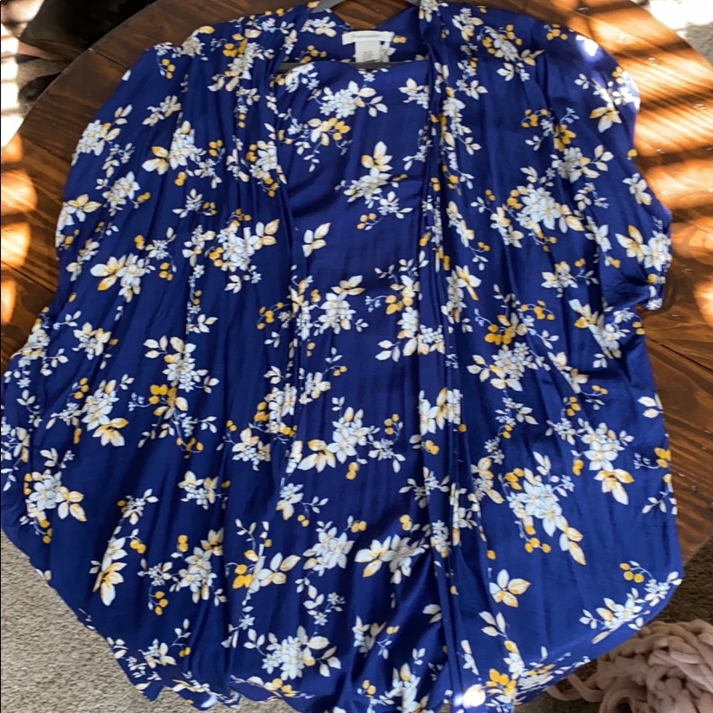 Floral kimono
